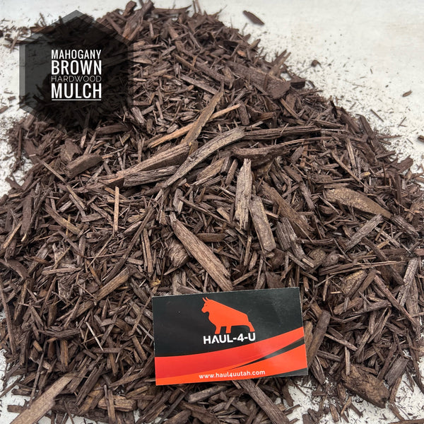 Mahogany Brown Hardwood Mulch