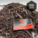 Mahogany Brown Hardwood Mulch