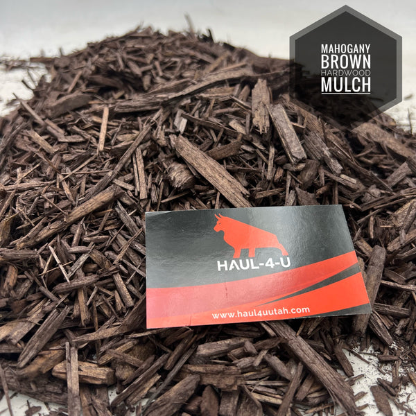Mahogany Brown Hardwood Mulch
