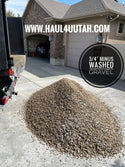 3/4" - 1" Minus Crushed Washed Rock