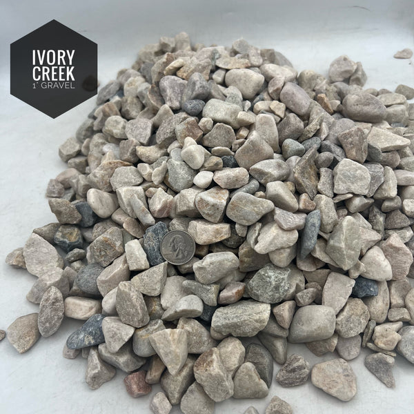 Ivory Creek 1" Gravel
