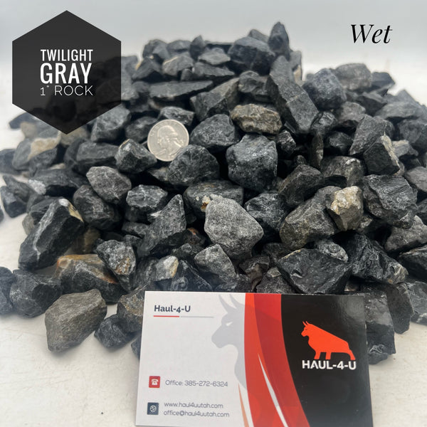 Twilight Gray 1" Rock