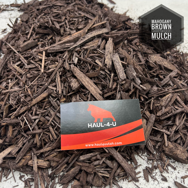 Mahogany Brown Hardwood Mulch