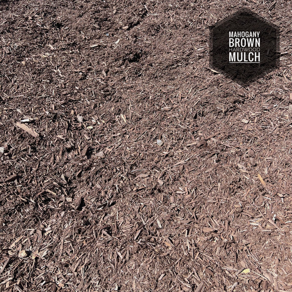 Mahogany Brown Hardwood Mulch
