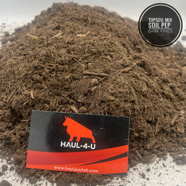 Topsoil Mix - Soil Pep / Bark Fines / Screened Topsoil Blended