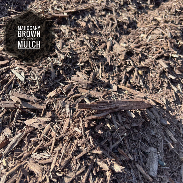 Mahogany Brown Hardwood Mulch