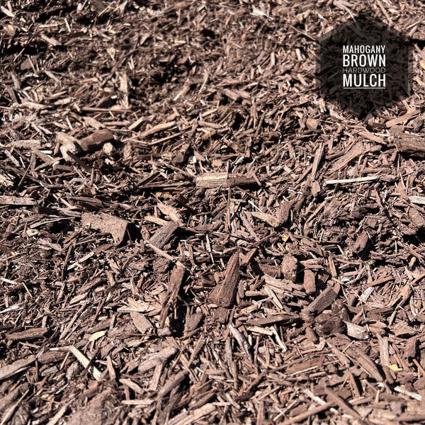 Mahogany Brown Hardwood Mulch