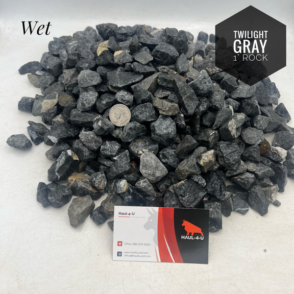 Twilight Gray 1" Rock