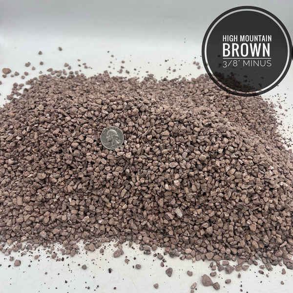 High Mountain Brown 3/8" Minus