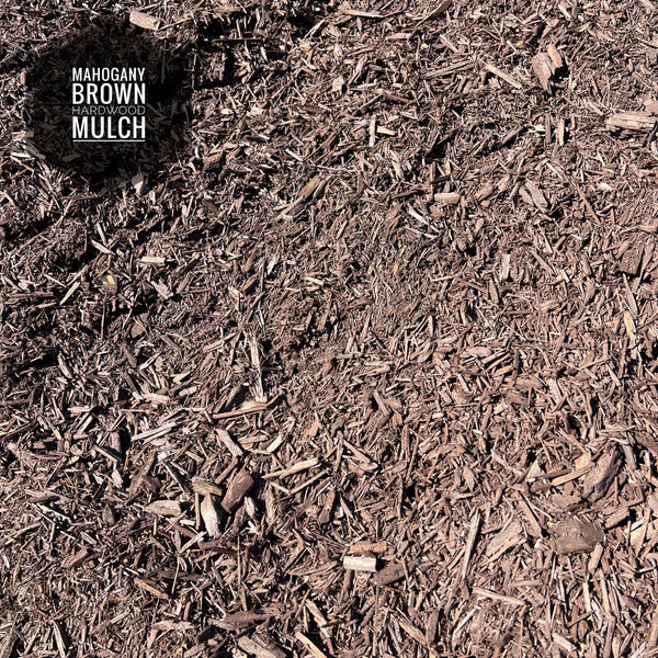 Mahogany Brown Hardwood Mulch