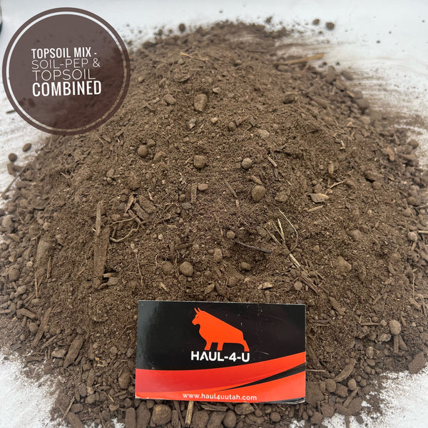 Topsoil Mix - Soil Pep / Bark Fines / Screened Topsoil Blended