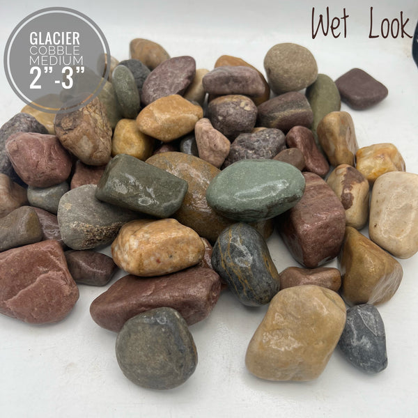 Glacier Cobble Medium 2" - 3"