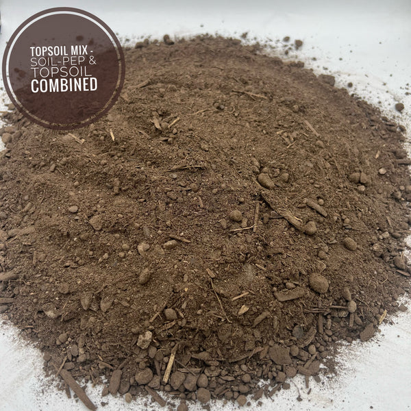 Topsoil Mix - Soil Pep / Bark Fines / Screened Topsoil Blended
