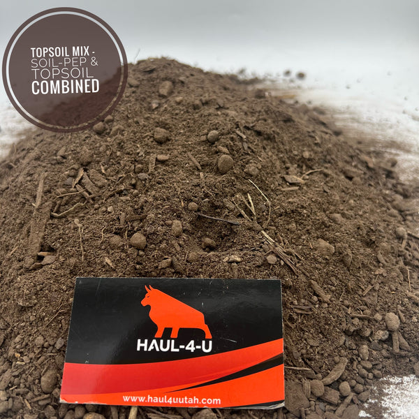 Topsoil Mix - Soil Pep / Bark Fines / Screened Topsoil Blended