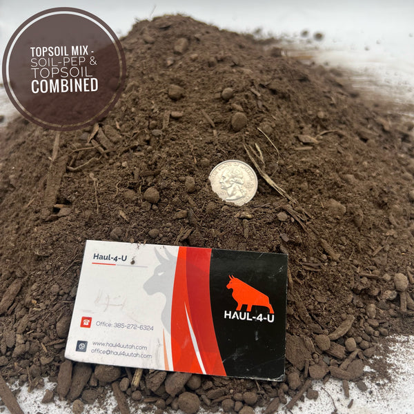 Topsoil Mix - Soil Pep / Bark Fines / Screened Topsoil Blended