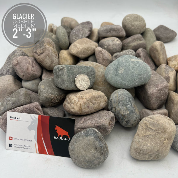 Glacier Cobble Medium 2" - 3"