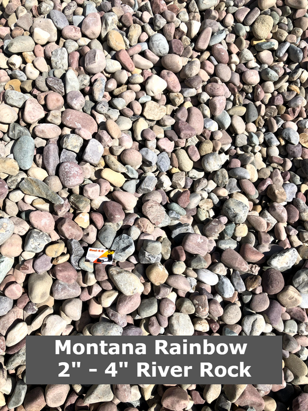 Montana Rainbow 2" - 4" River Rock Cobble