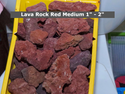 Lava Rock Red Medium 1" - 2"