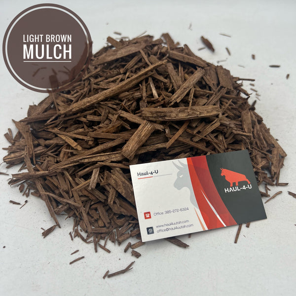 Light Brown Hardwood Mulch