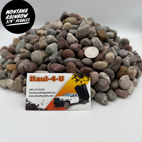 Montana Rainbow 3/4" Pebbles
