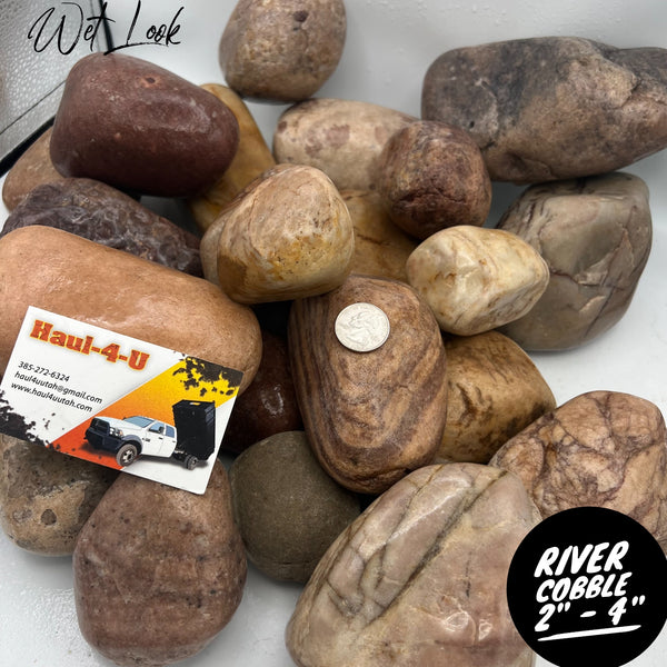 River Cobble 2" - 4" Landscape River Rock