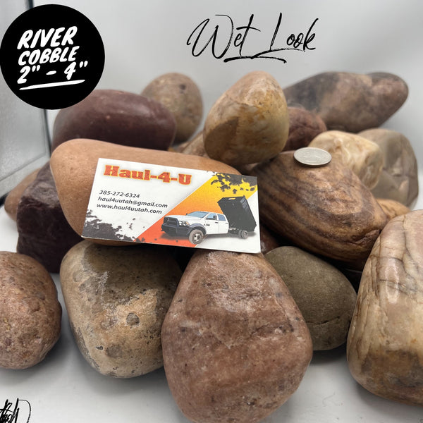 River Cobble 2" - 4" Landscape River Rock