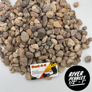 River Pebbles 1/2" - 1" Landscaping River Rock