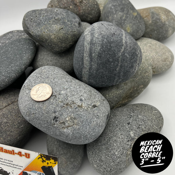 Mexican Beach Pebbles 3" -5"