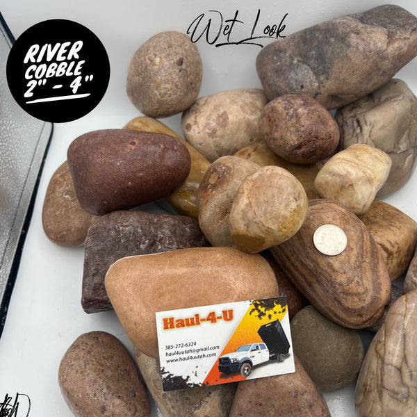 River Cobble 2" - 4" Landscape River Rock