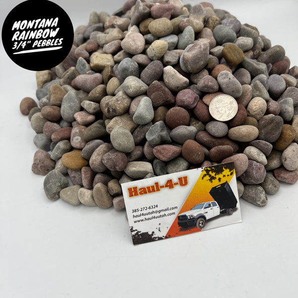 Montana Rainbow 3/4" Pebbles