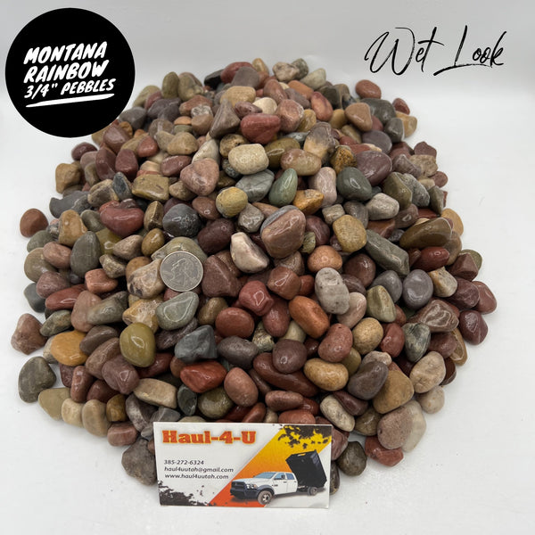 Montana Rainbow 3/4" Pebbles