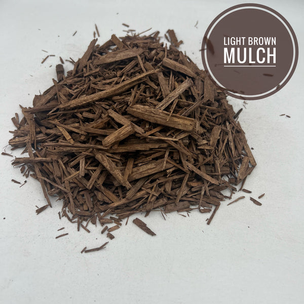 Light Brown Hardwood Mulch