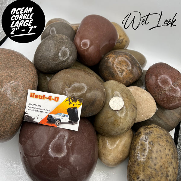 Ocean Cobble Large 2" - 7"