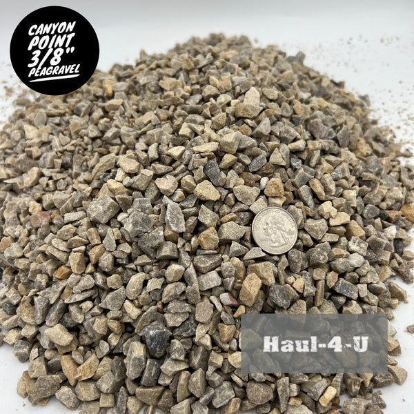 Canyon Point 3/8" Minus Peagravel