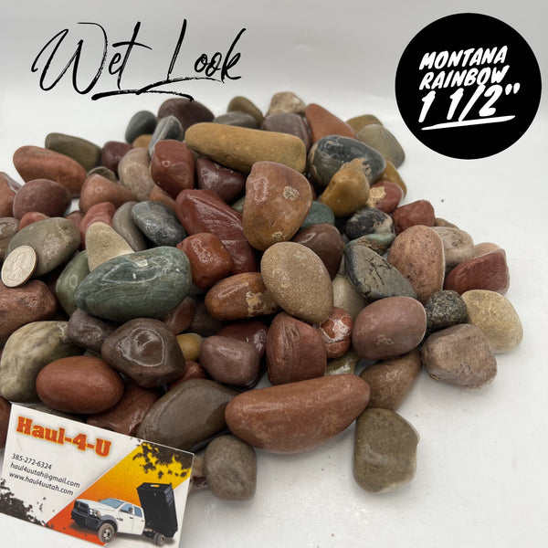 Montana Rainbow 1" - 1 1/2" Cobble