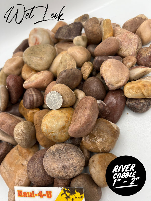 River Cobble 1" - 2" Landscape River Rock