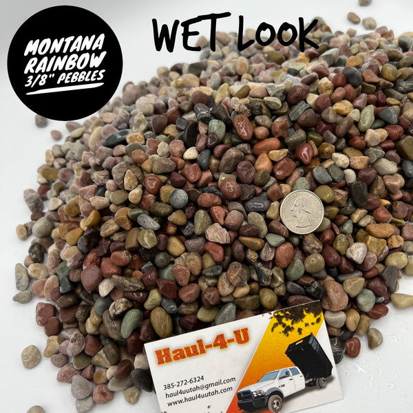 Montana Rainbow 3/8" River Pebbles