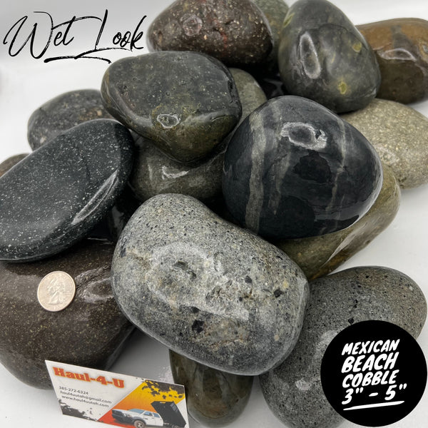 Mexican Beach Pebbles 3" -5"
