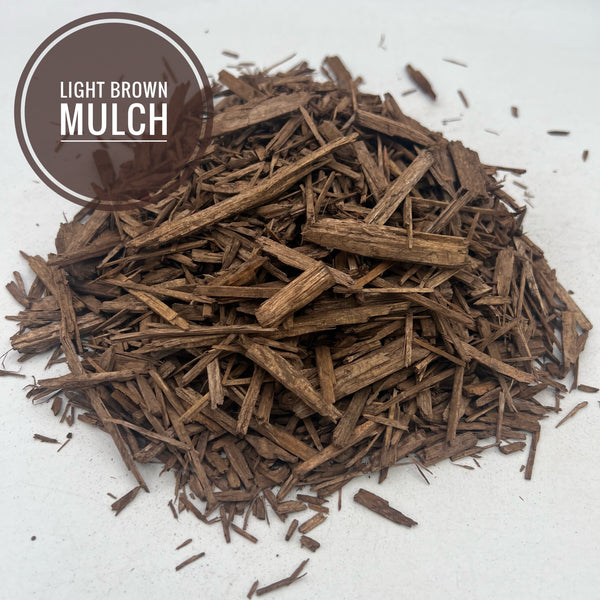 Light Brown Hardwood Mulch