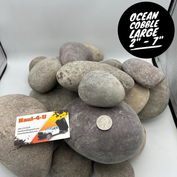 Ocean Cobble Large 2" - 7"