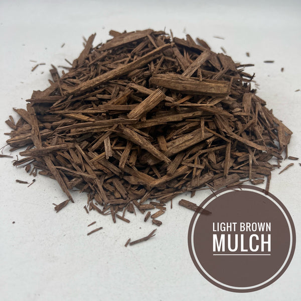 Light Brown Hardwood Mulch