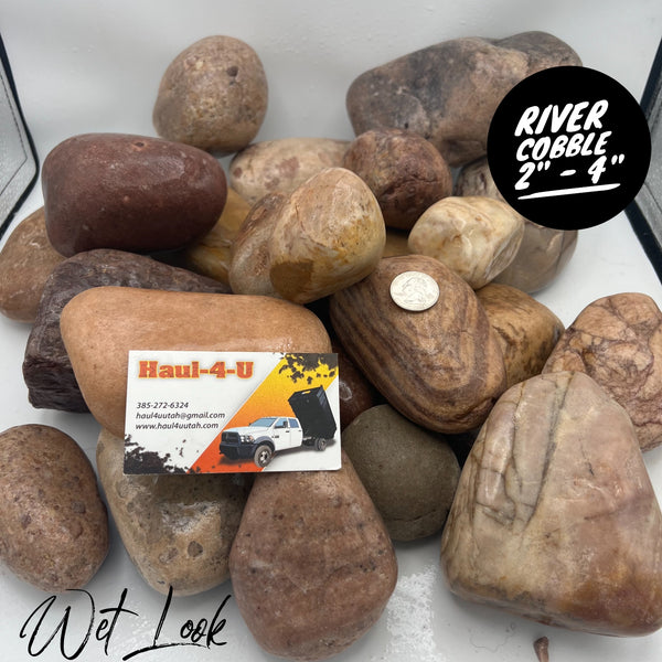 River Cobble 2" - 4" Landscape River Rock