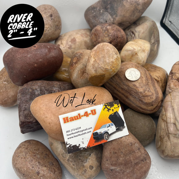 River Cobble 2" - 4" Landscape River Rock