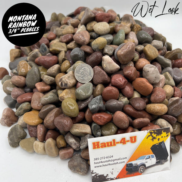 Montana Rainbow 3/4" Pebbles