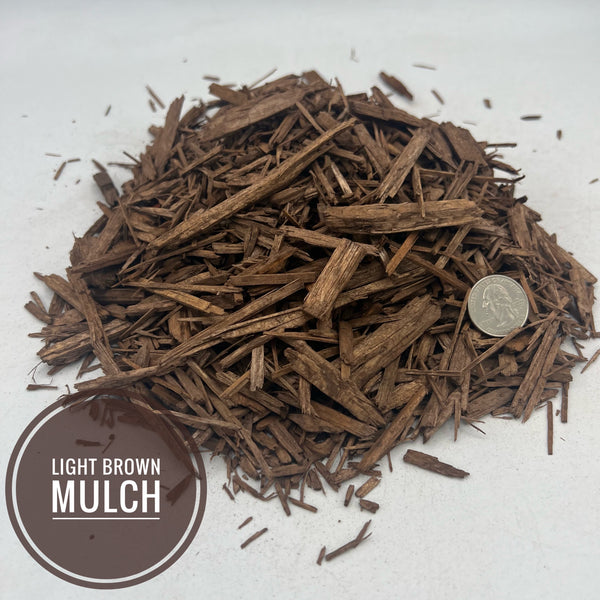 Light Brown Hardwood Mulch