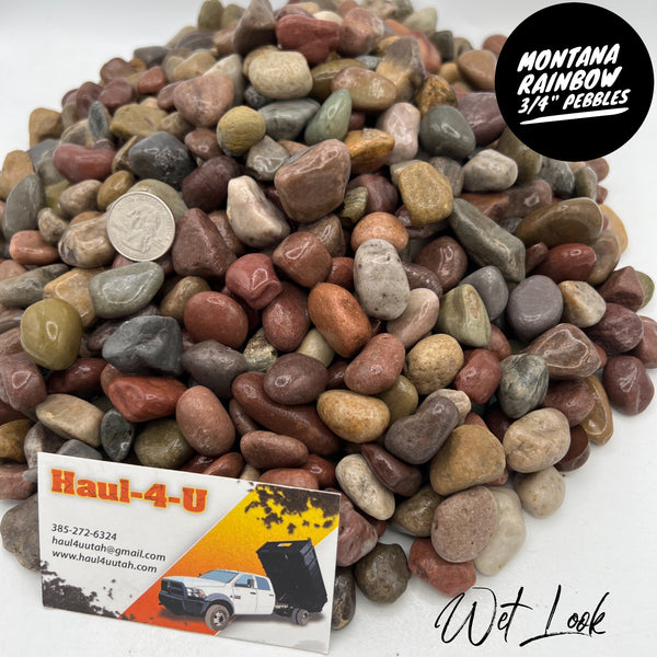 Montana Rainbow 3/4" Pebbles
