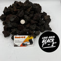 Lava Rock Black Medium 1" - 2"