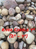 River Cobble 2" - 4" Landscape River Rock