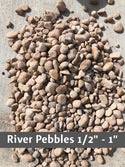 River Pebbles 1/2" - 1" Landscaping River Rock