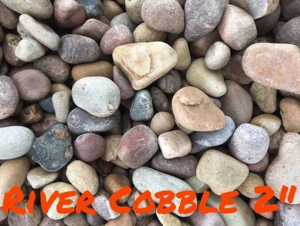 River Cobble 1" - 2" Landscape River Rock